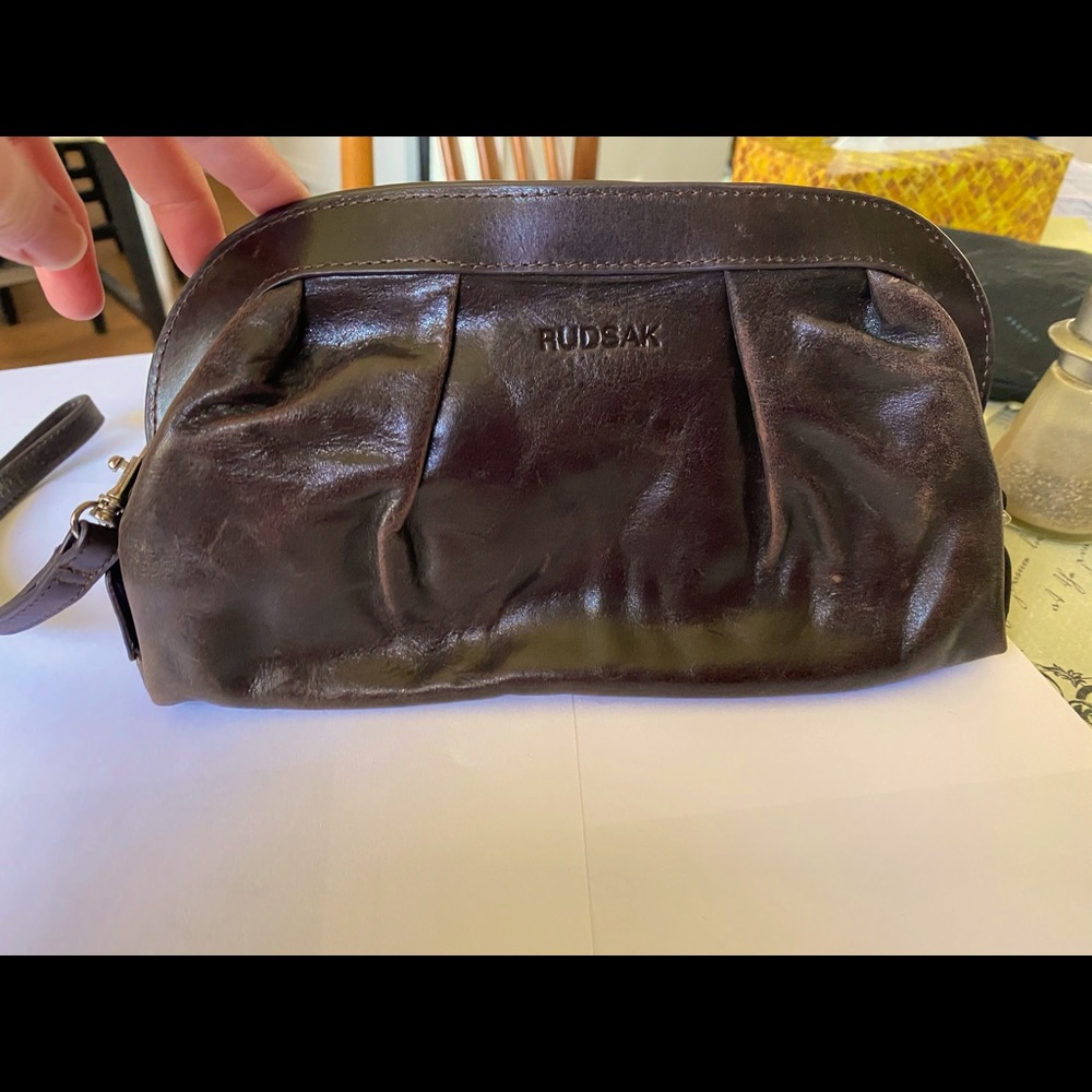 Rudsak genuine leather clutch